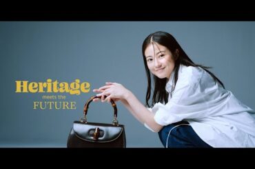 【今田美桜】「グッチ」撮影のビハインド・ザ・シーンを公開！｜ELLE Japan