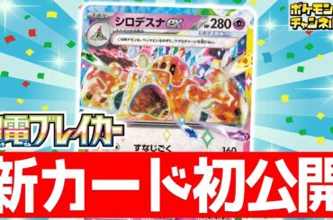 【初公開】どんなポケモンでも残りHP100に！？新登場のシロデスナexを解説！【超電ブレイカー/ポケカ/ポケモンカード】