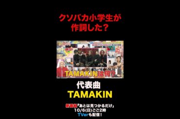 【あとは見つかるだけ】「色々な十字架」クソバカ小学生が作詞した？代表曲「TAMAKIN」