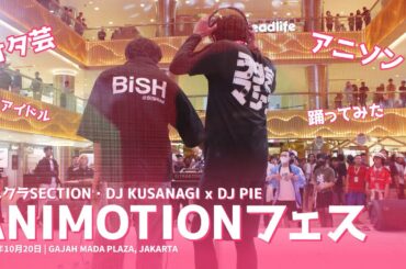 【アニクラ】ANIMOTIONフェス・DJ KUSANAGI ✕ DJ PIE【オタ芸】