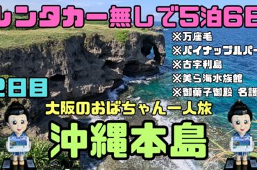 【沖縄】2日目☆レンタカー無し☆観光バスツアーで観光地へ♪