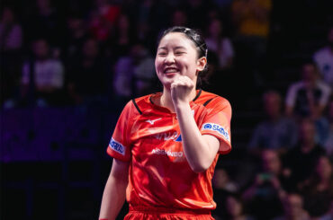 張本美和 チャンピオンズ初V王手！中国最後の砦を撃破して決勝進出【卓球 WTTモンペリエ】｜テレ東卓球NEWS：テレ東